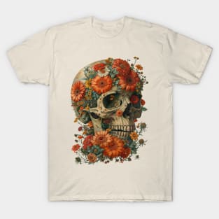 Blooming Skull T-Shirt